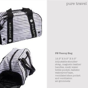 Vooray Pure Barre branded duffle bag!